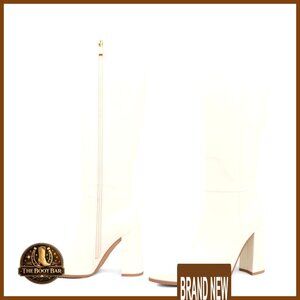 Knee High Heeled Boots Pointed Toe Elegant Chic Modern Wardrobe Staple